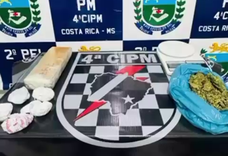 Imagem ilustrativa da matéria Idoso é preso durante operação contra tráfico de drogas, em Costa Rica